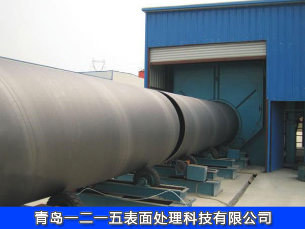 钢管内外壁抛丸机 钢管内外壁抛丸机