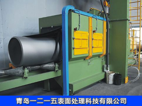 钢管内外壁抛丸机 钢管内外壁抛丸机